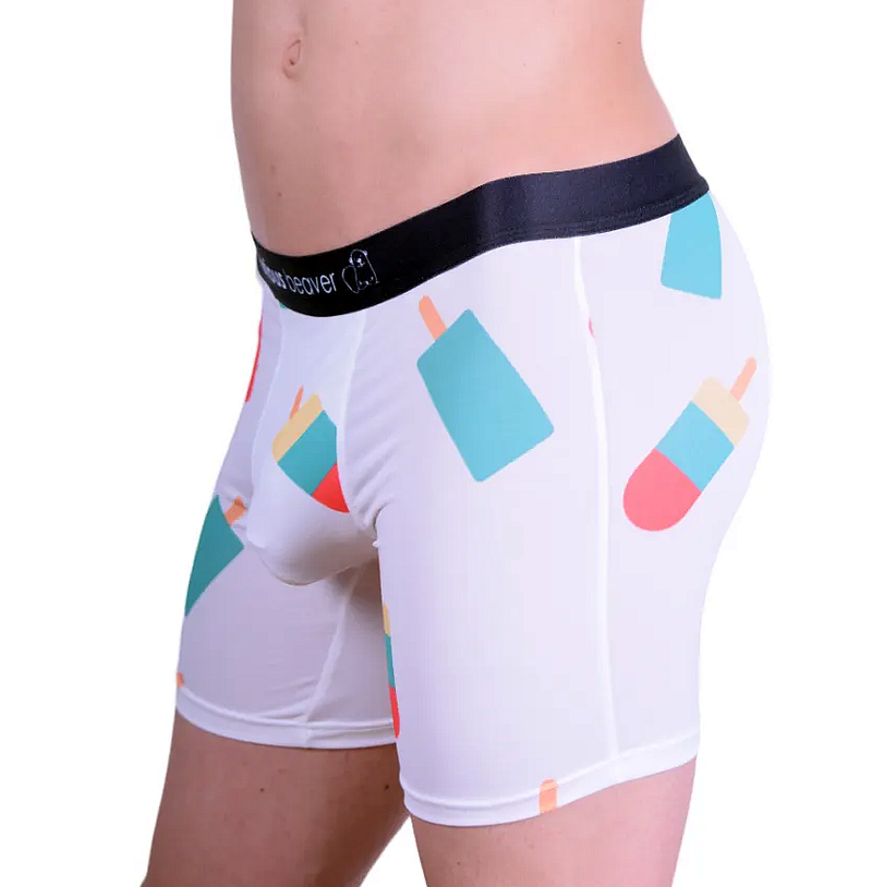SMALLJJ Malibu Trunk Boxer Brief POPSICLE Boxers Funny Pops Curious Beavor 3