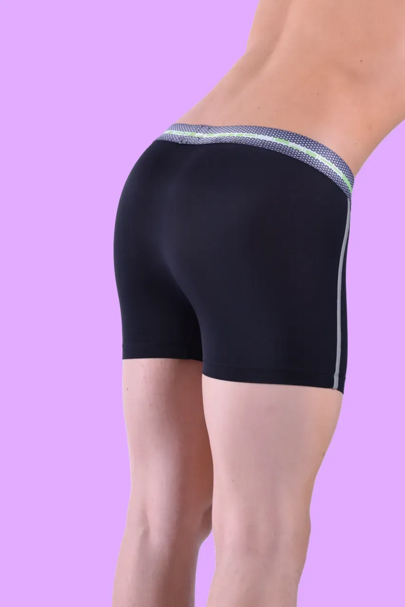 Punto Blanco Boxer Metallic Trunk Super Soft Black 33464 10