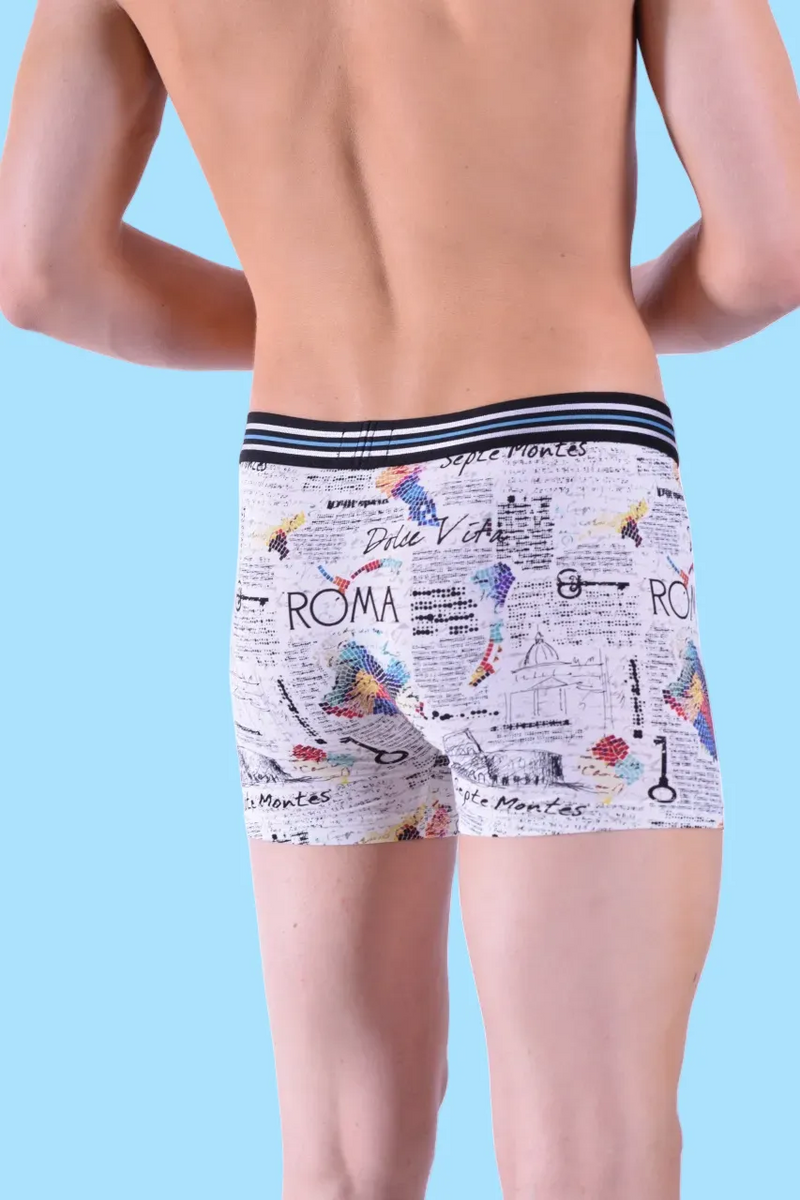 XL Punto Blanco Boxer ROMA Cities Long Boxers Lycra Super Soft 3436 2