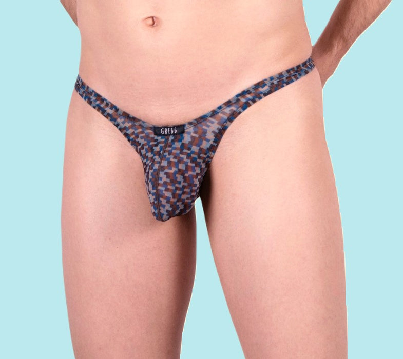 GREGG HOMME Thong Second-Skin C-Ring Sun Tanning Sheer Tan R143004 17A