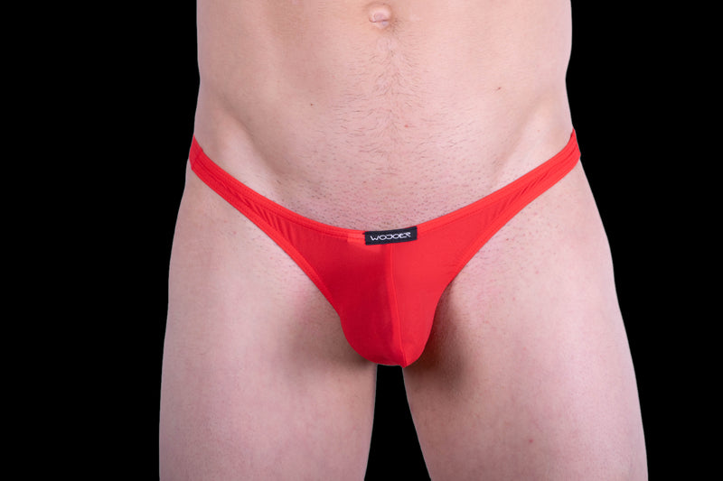 WOJOER Thongs Push-Up Mini String Volcano Red Beach Thong 320B15 1