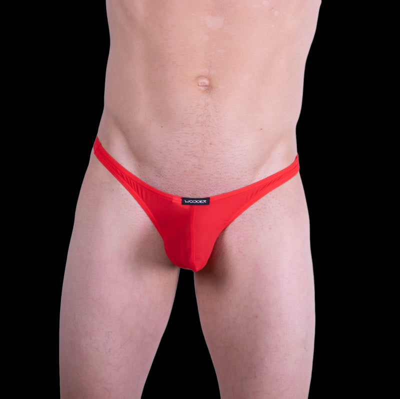 WOJOER Thongs Push-Up Mini String Volcano Red Beach Thong 320B15 1
