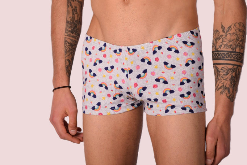XS/S SMU Mens  Hipster Underwear Rainbow 43104 MX12
