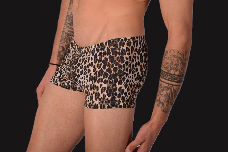 XS/S SMU Mens Hipster Leopard 43100 MX12
