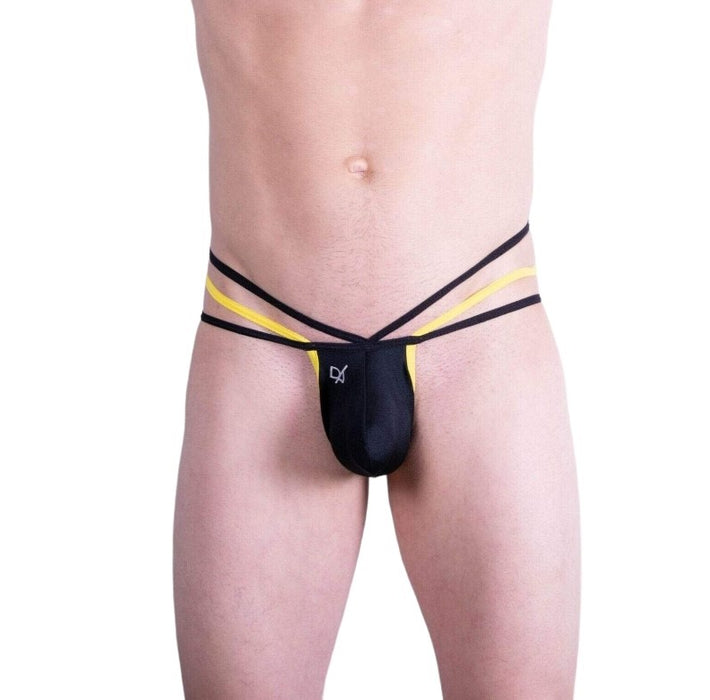 Daniel Alexander Thong Men Sexy Underwear  Black Dal022 MX1