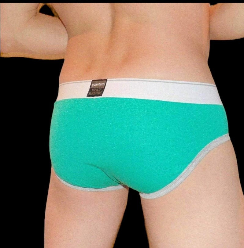 Private Structure Brief Quantum Cotton Briefs Jade Green 8