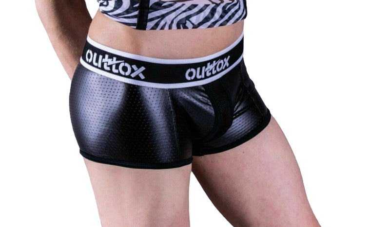 OUTTOX By Maskulo Boxer-Shorts Wrapped Rear Trunk Fetish White TR141-90 4