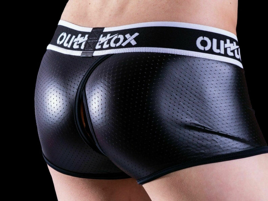 OUTTOX By Maskulo Boxer-Shorts Wrapped Rear Trunk Fetish White TR141-90 4
