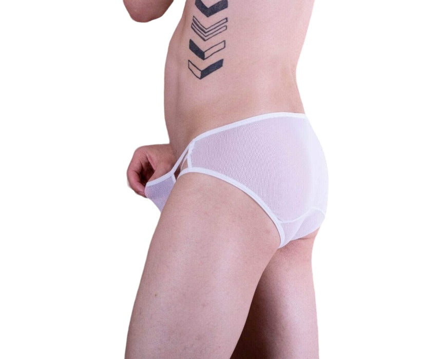 L/XL MOB EroticWear Sous-vêtements super sexy pour hommes MBL33 3 blanc