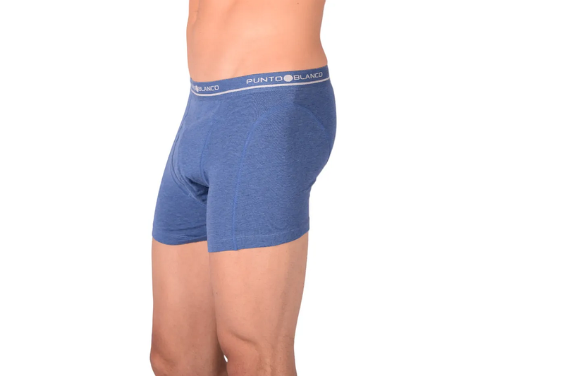 Punto Blanco Boxer ORGANIX Sous-vêtements pour homme Boxer Coton Bio Bleu 33524 Tab