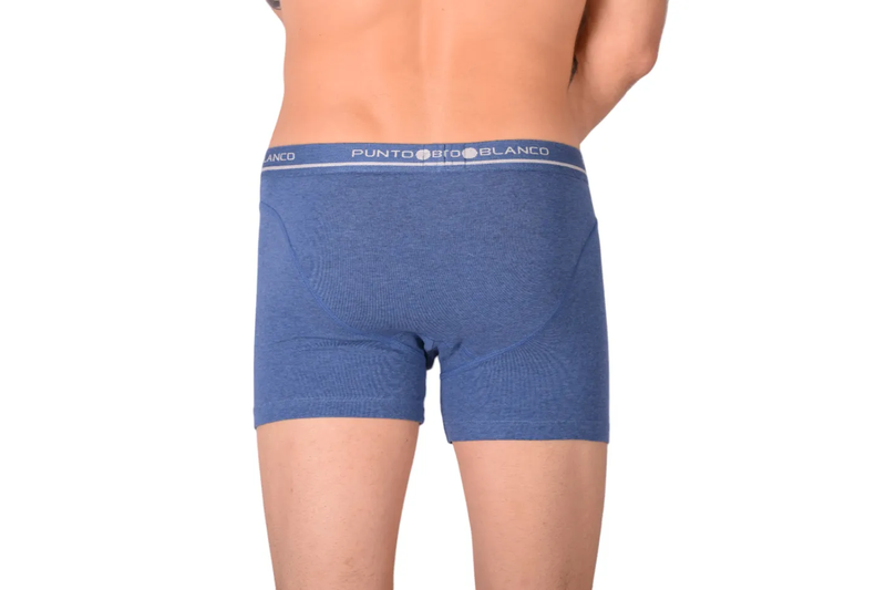 Punto Blanco Boxer ORGANIX Sous-vêtements pour homme Boxer Coton Bio Bleu 33524 Tab