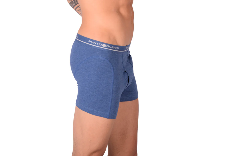 Punto Blanco Boxer ORGANIX Sous-vêtements pour homme Boxer Coton Bio Bleu 33524 Tab