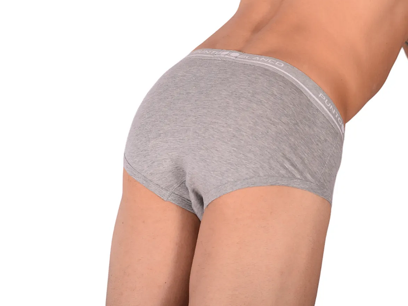 Punto Blanco Slip ORGANIX Slip Extensible Coton Bio Gris 3523 31