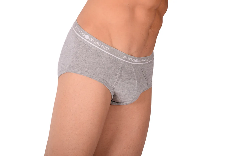 Punto Blanco Slip ORGANIX Slip Extensible Coton Bio Gris 3523 31