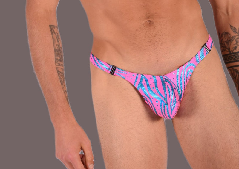 SMU Mens Underwear Snap Thong 33247 MX11