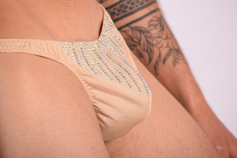 SMU Maillot de bain homme bronzant et string de sous-vêtement 33212 MX11