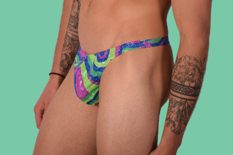 S/M SMU Mens Tanning And Underwear Thong 33323 MX11