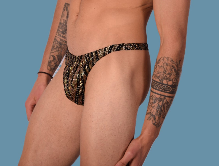 S/M SMU Mens Tanning And Underwear Thong 33324 MX11