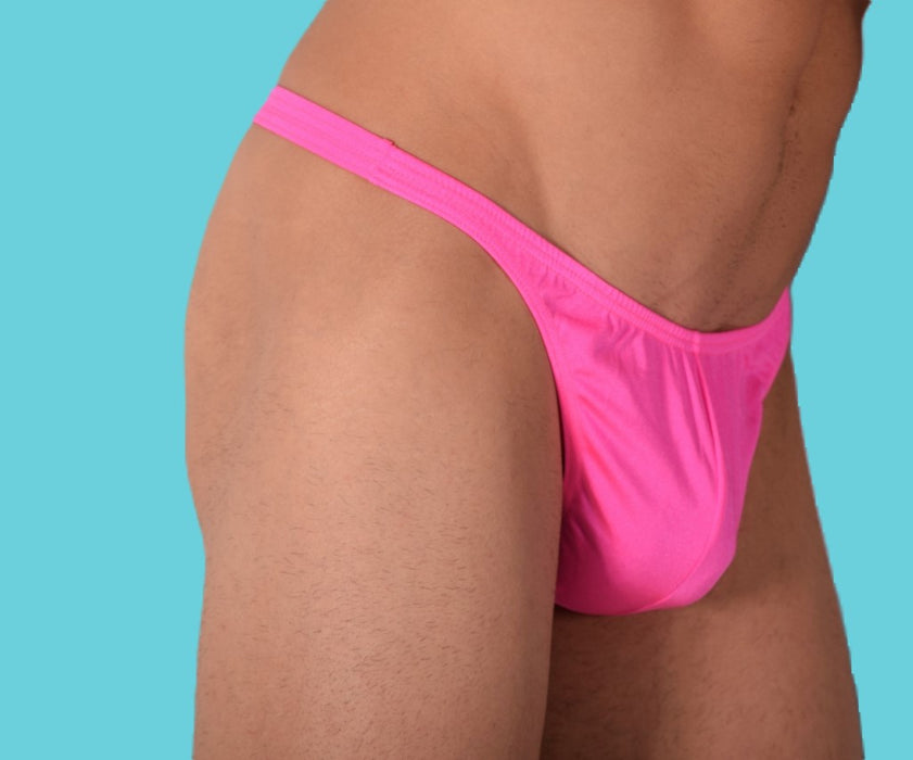 S/M SMU Mens Underwear Thong Pink 33326 MX11