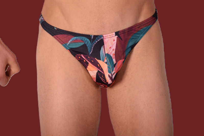 S/M SMU Sous-vêtements homme string multicolore 33327 MX11