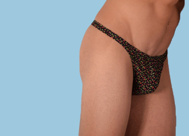 S/M SMU Mens Underwear Thong Cherries 33329 MX11