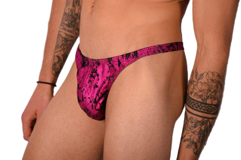 S/M SMU Mens Underwear Thong Brilliant colors 33341 MX11