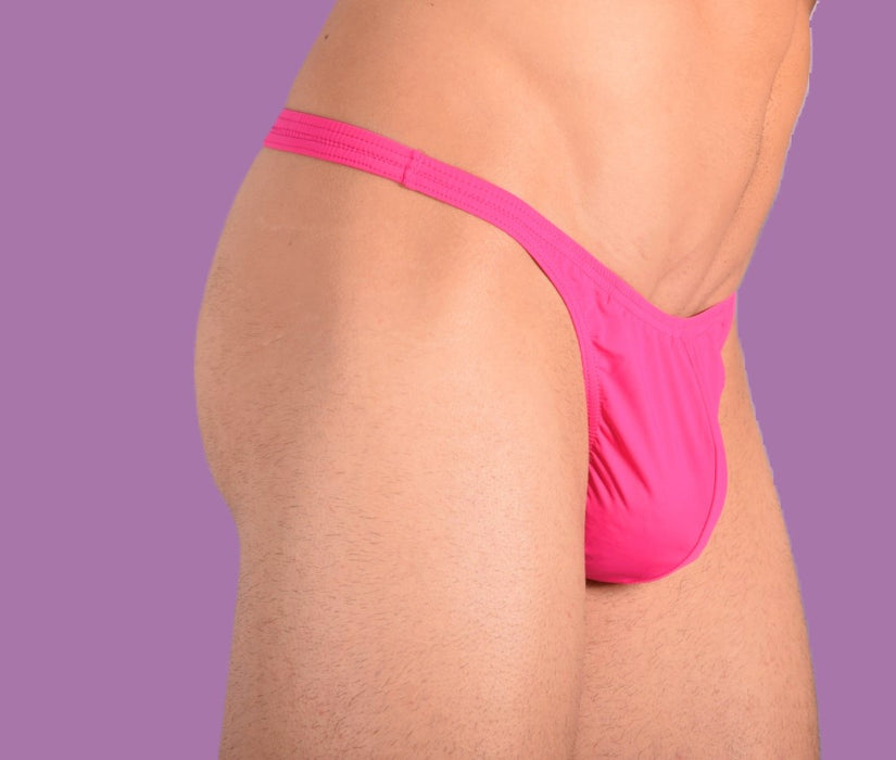 S/M SMU Mens Underwear Thong  Pink 33358 MX11