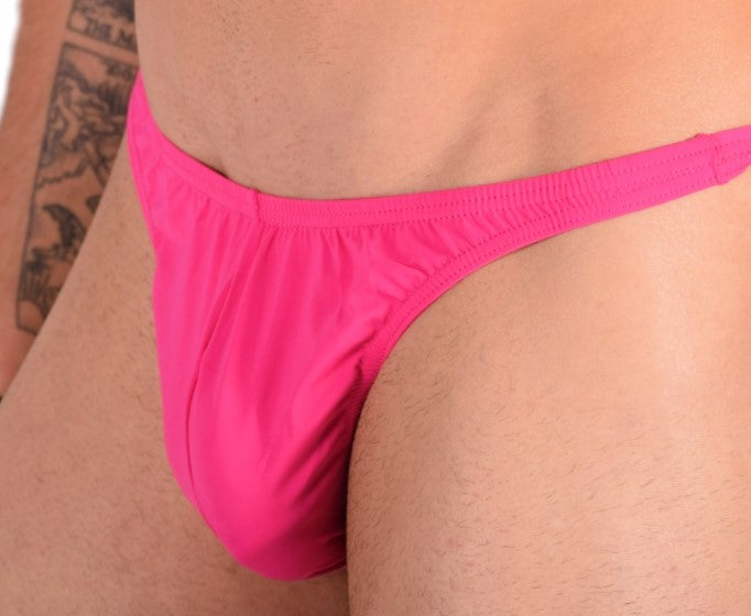 S/M SMU Mens Underwear Thong  Pink 33358 MX11