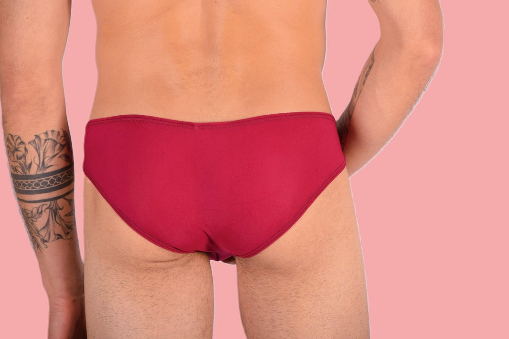 S/M SMU Mens Underwear Mini Sheer Brief 33366 MX11
