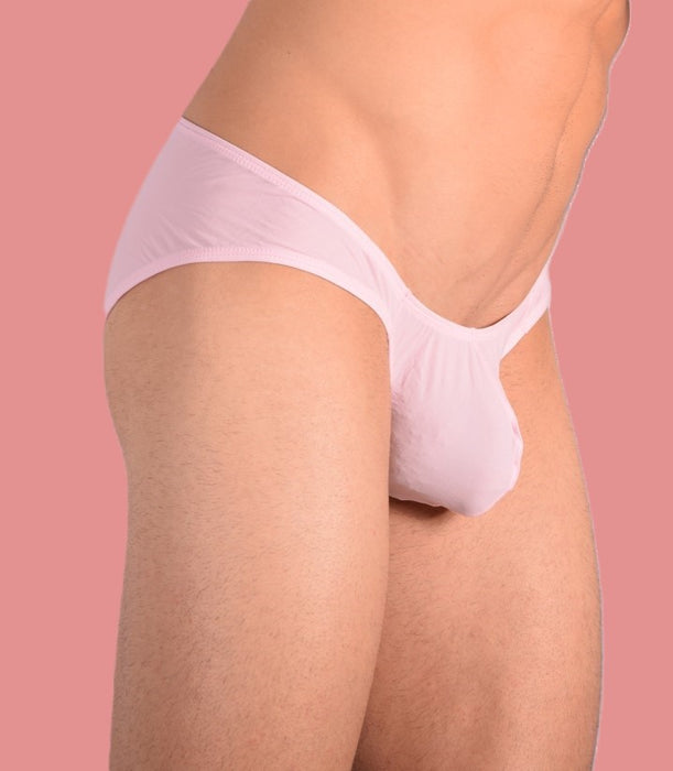 SMU Underwear Mini Sheer Pastel Pink Brief 33374 MX11