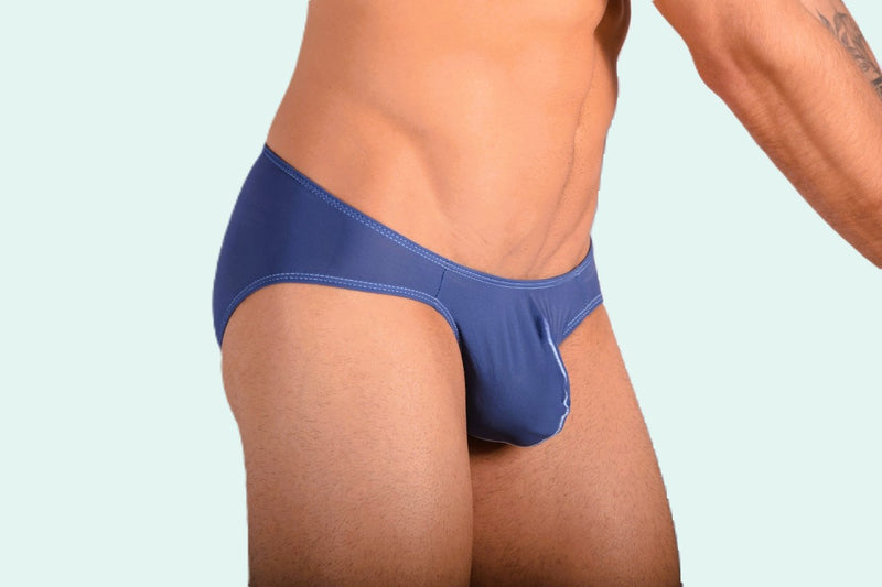 SMU Mini Sheer Briefs Navy 33371 MX11