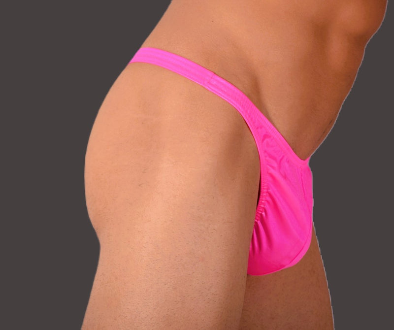 XS/S SMU Shiny Pink Thong 33384 MX11