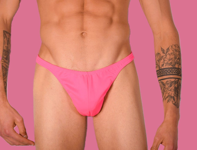 Maillot de bain XS/S SMU string bronzant corail 33420 MX11