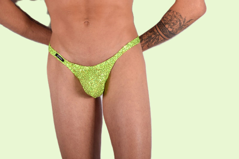 XL SMU Mens Flash Thong NEON 33453 MX11