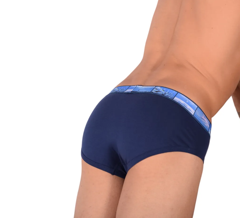 Punto Blanco Slip Water Seas Doux Coton Bio Marine 3387 28 