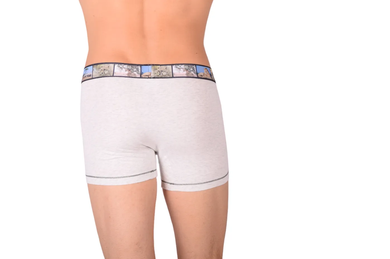 Small Punto Blanco Boxers Grey 3390 TAB8