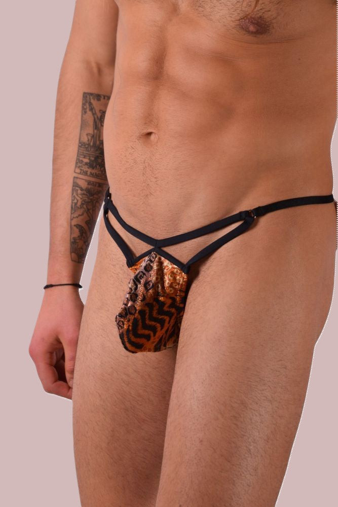 Small SMU Mens Swim Tanning Underwear String 34131 SX04