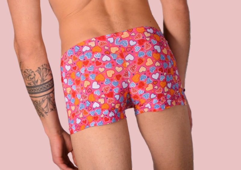 XS/S SMU Hipster Underwear Happy Hearts 43119 MX12