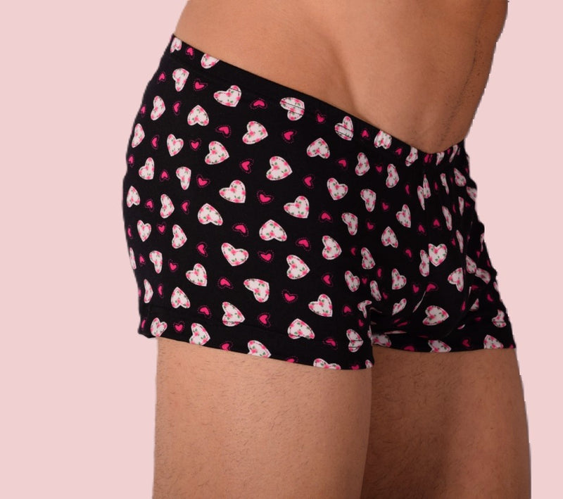 XS/S Mini Boxer SMU Hipster Fleurs Cœurs 43120 MX12