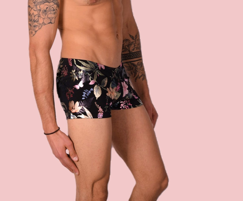 XS/S SMU Boxer Mini Hipster Flash Fleur pour Homme 43121 MX12