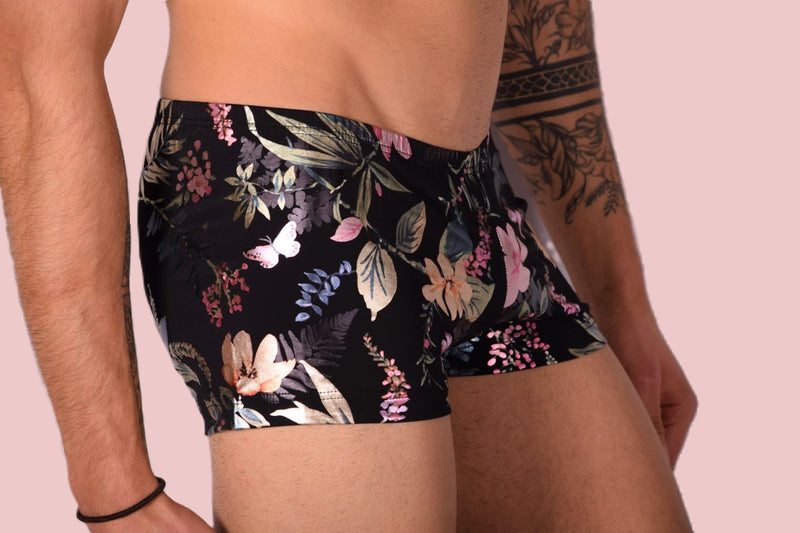 XS/S SMU Boxer Mini Hipster Flash Fleur pour Homme 43121 MX12
