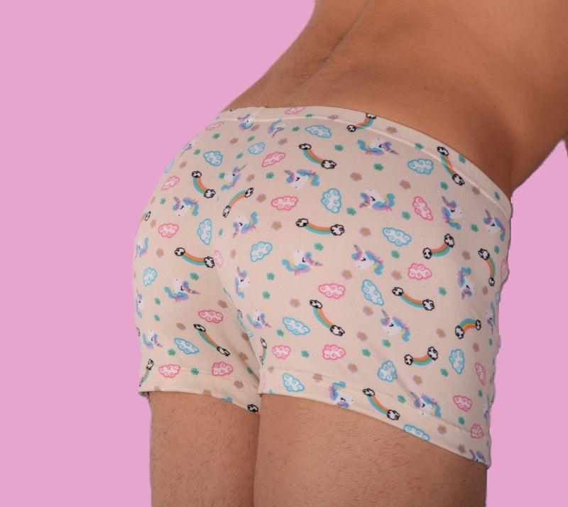 XS/S SMU Sous-vêtements hipster pour hommes Arc-en-ciel 43129 MX12