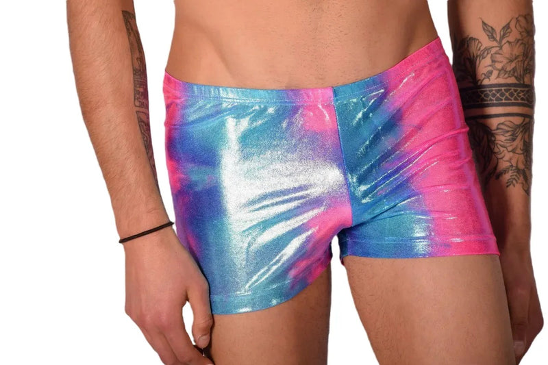 2XS/S SMU Sous-vêtements de bain hipster pour hommes Arc-en-ciel 43136 MX12