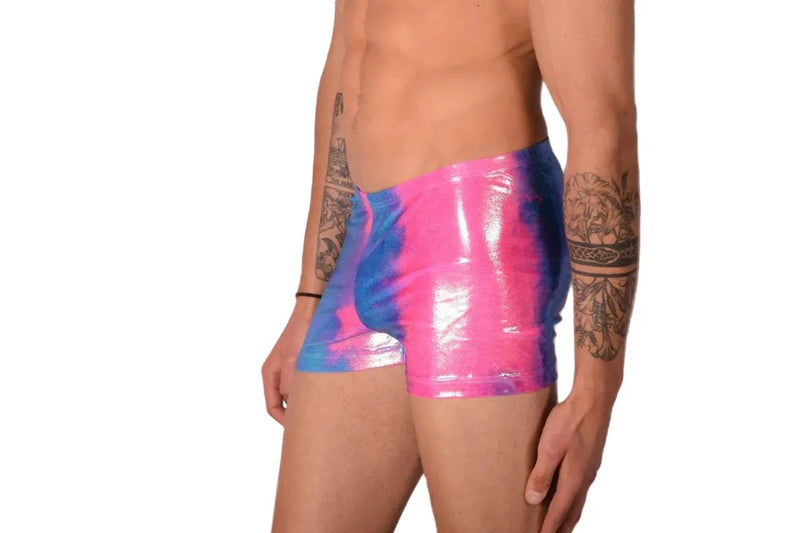 2XS/S SMU Sous-vêtements de bain hipster pour hommes Arc-en-ciel 43136 MX12