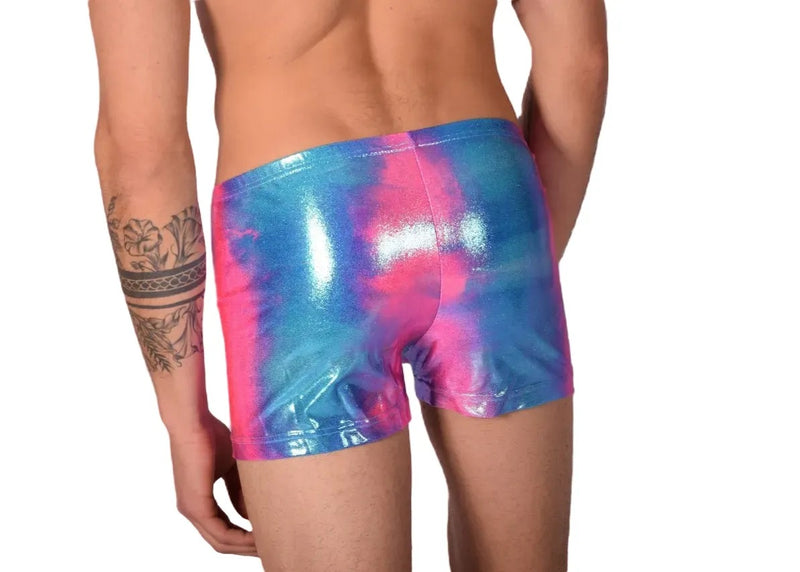 2XS/S SMU Sous-vêtements de bain hipster pour hommes Arc-en-ciel 43136 MX12