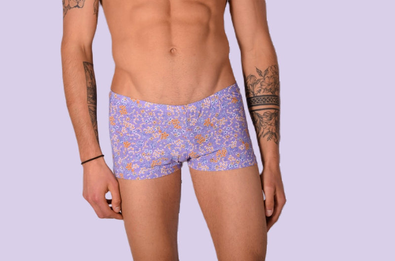 XS/S Mini-Boxer SMU Hipster Sous-vêtements Fleurs 43138 MX12