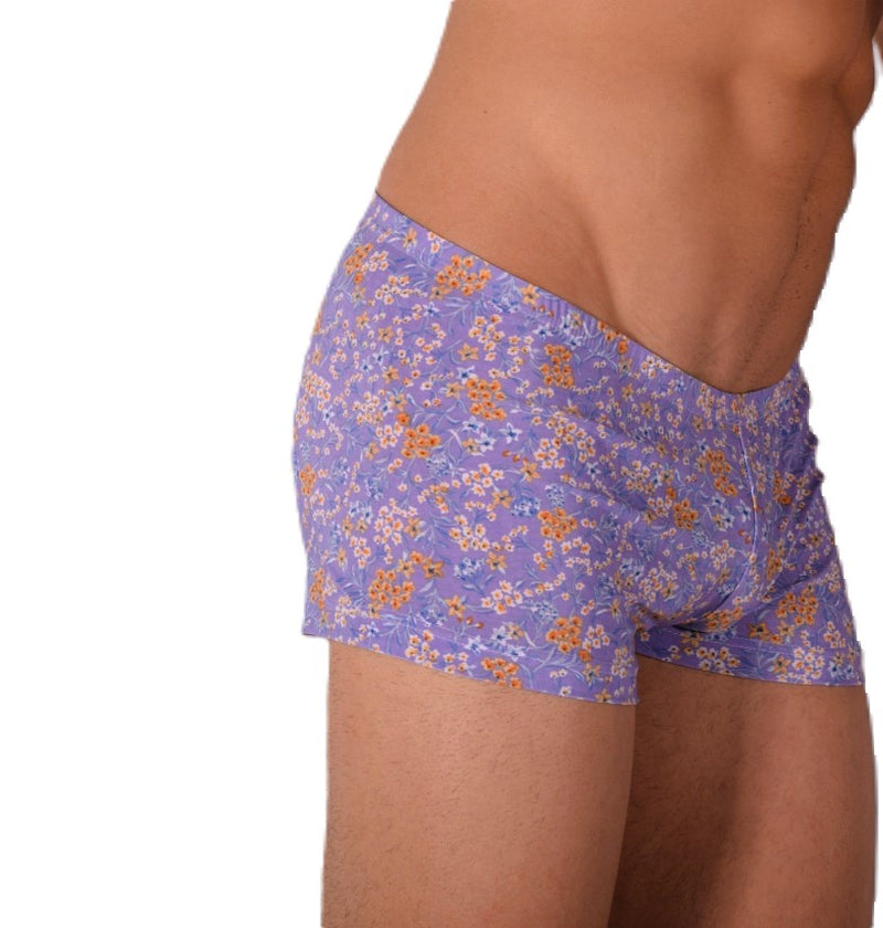 XS/S Mini-Boxer SMU Hipster Sous-vêtements Fleurs 43138 MX12