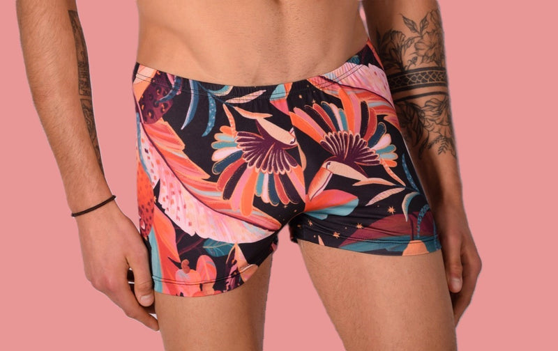 XS/S SMU Mens Hipster Underwear Wild Print 43146 MX12