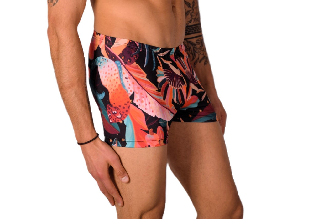 XS/S SMU Mens Hipster Underwear Wild Print 43146 MX12