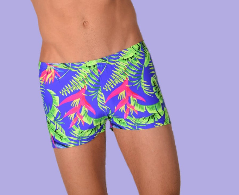 XS/S SMU Swim Hipster Underwear Plants 43149 MX12